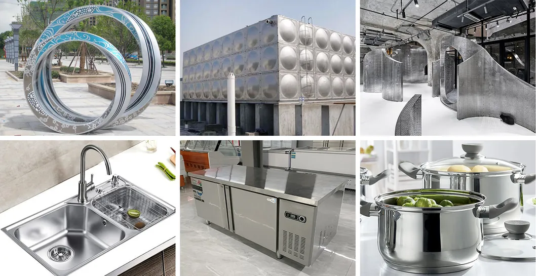 O-H112 Chapa de A&ccedil;o Inoxid&aacute;vel 304, Toler&acirc;ncia de 3%, Tamanhos Personalizados 1