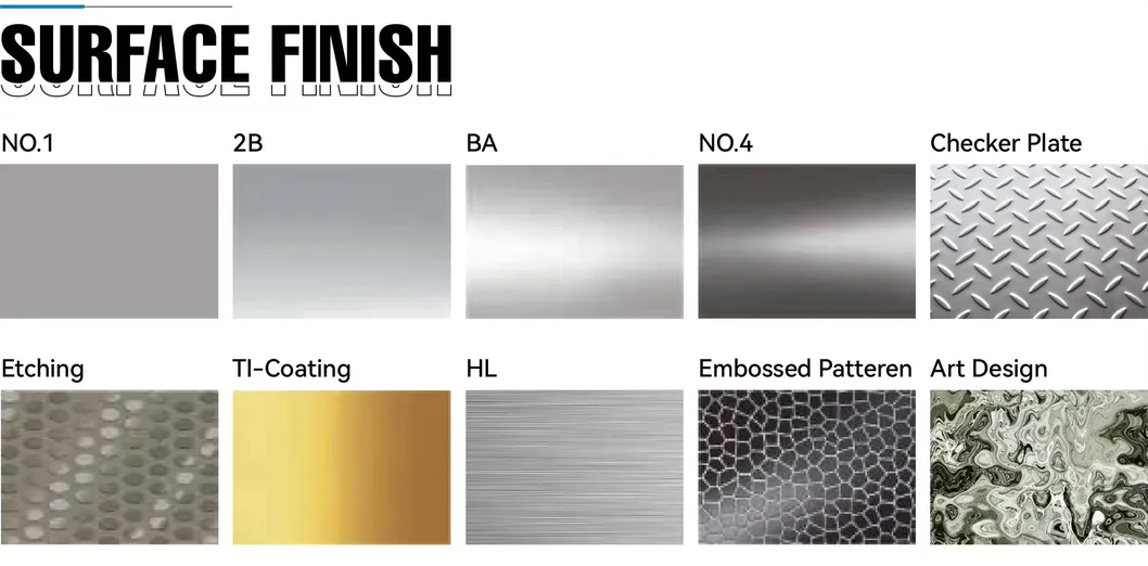 Forte resist&ecirc;ncia &agrave; corros&atilde;o 201 Chapa de a&ccedil;o inoxid&aacute;vel 1000 mm-6000 mm comprimento 0