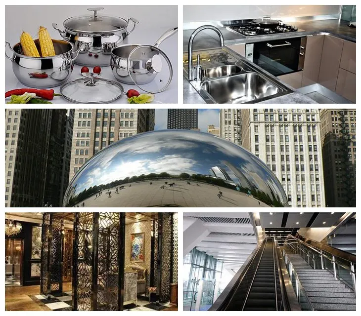 Bobinas de a&ccedil;o inoxid&aacute;vel laminadas a frio com acabamento de superf&iacute;cie macia para suavidade superficial ideal 1