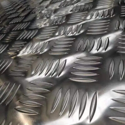 comprar 6063 T6 4 x o rasgo 8 deixam cair Diamond Plate Embossed Checkered de alumínio 6061 6063 10mm Fabricação em linha