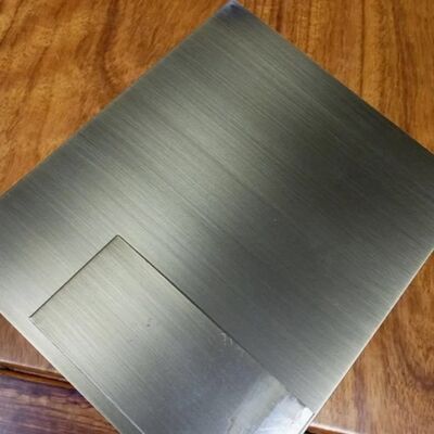 comprar Serviço de processamento de perfuração GB/ASTM de chapa de aço inoxidável 8K 316 personalizada 600 mm Fabricação em linha