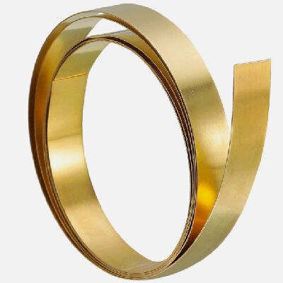 comprar Bobina de latão C26000 C2680 0,2-3,0mm laminada a frio macia/dura O/H para peças de estampagem de metal Fabricação em linha