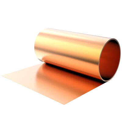 comprar Bobina de Cobre Puro Livre de Oxigênio C10100 Espessura e Largura Personalizadas Padrão ASTM B152 Fabricação em linha