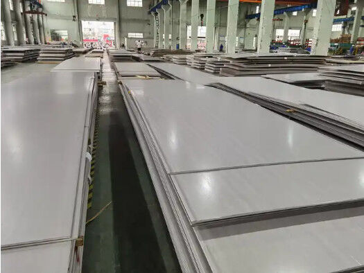 AISI ASTM Ss 304 201 316L Placa metálica de aço inoxidável laminada a frio/a quente escovada
