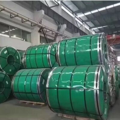 SUS 201 202 304 316L 304L 430 410 439 441 409 940 Bobina laminada a quente de aço inoxidável para material de construção