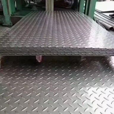 HL Ss 304 Chapa de aço inoxidável em relevo Chapa de diamante em relevo