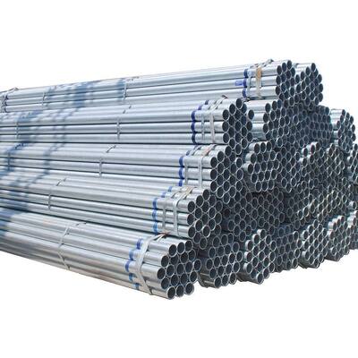 Tubo de Aço Carbono Galvanizado ASTM A53 com Revestimento de Zinco Z61-Z80 para Aplicações Estruturais
